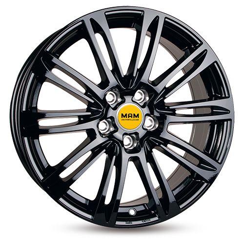 MAM WHEELS MAM A4 black painted 7.0Jx16 5x112 ET38