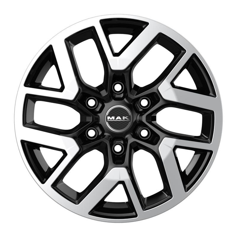 MAK GRAVEL black mirror 8.0Jx18 6x139.7 ET50