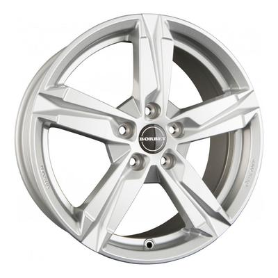 BORBET DESIGN T10 crystal silver 6.5Jx16 5x112 ET42