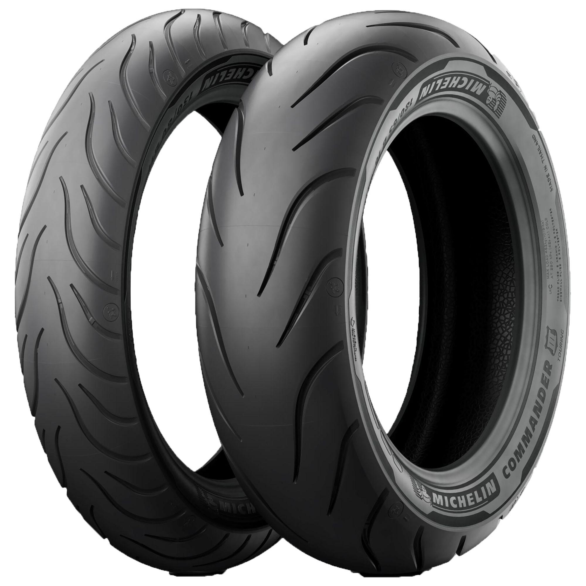 MICHELIN 130/60 B 19 M/C TL/TT 61H COMMANDER III TOURING