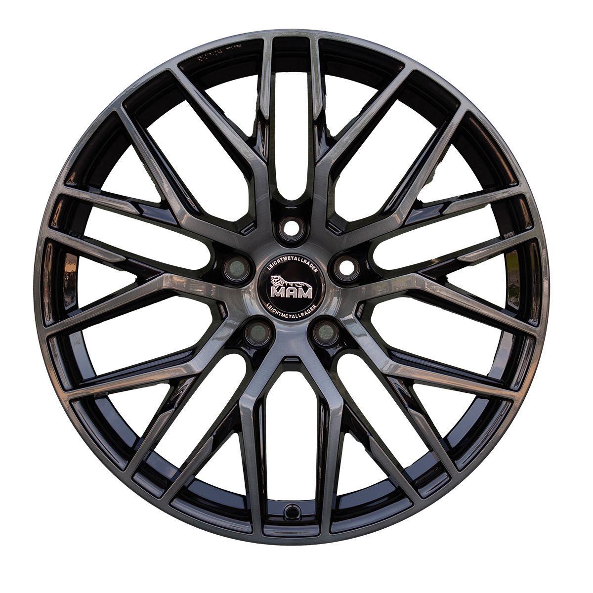 MAM WHEELS MAM RS4 gun metal brushed 8.5Jx20 5x108 ET45