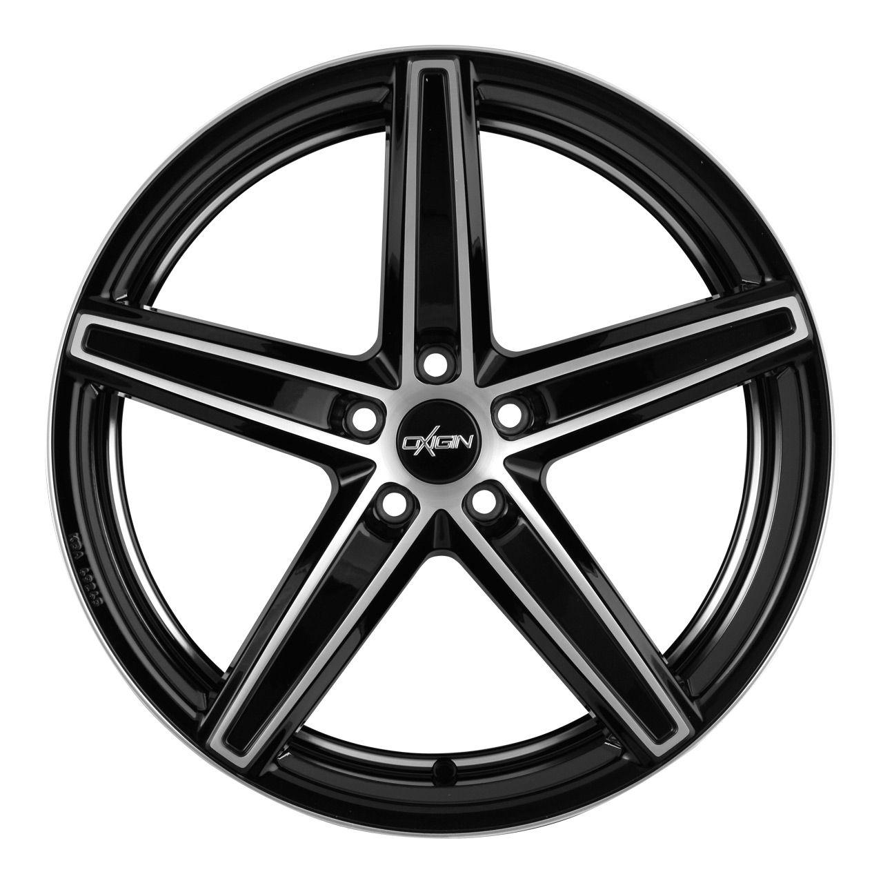 OXIGIN 18CONCAVE black full polish 8.5Jx19 5x114.3 ET42