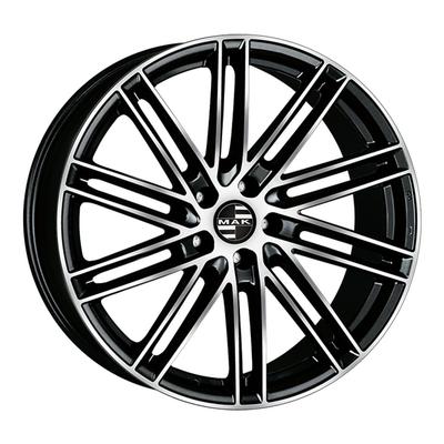 MAK LEIPZIG-D gloss black mirror ring 10.0Jx21 5x112 ET35
