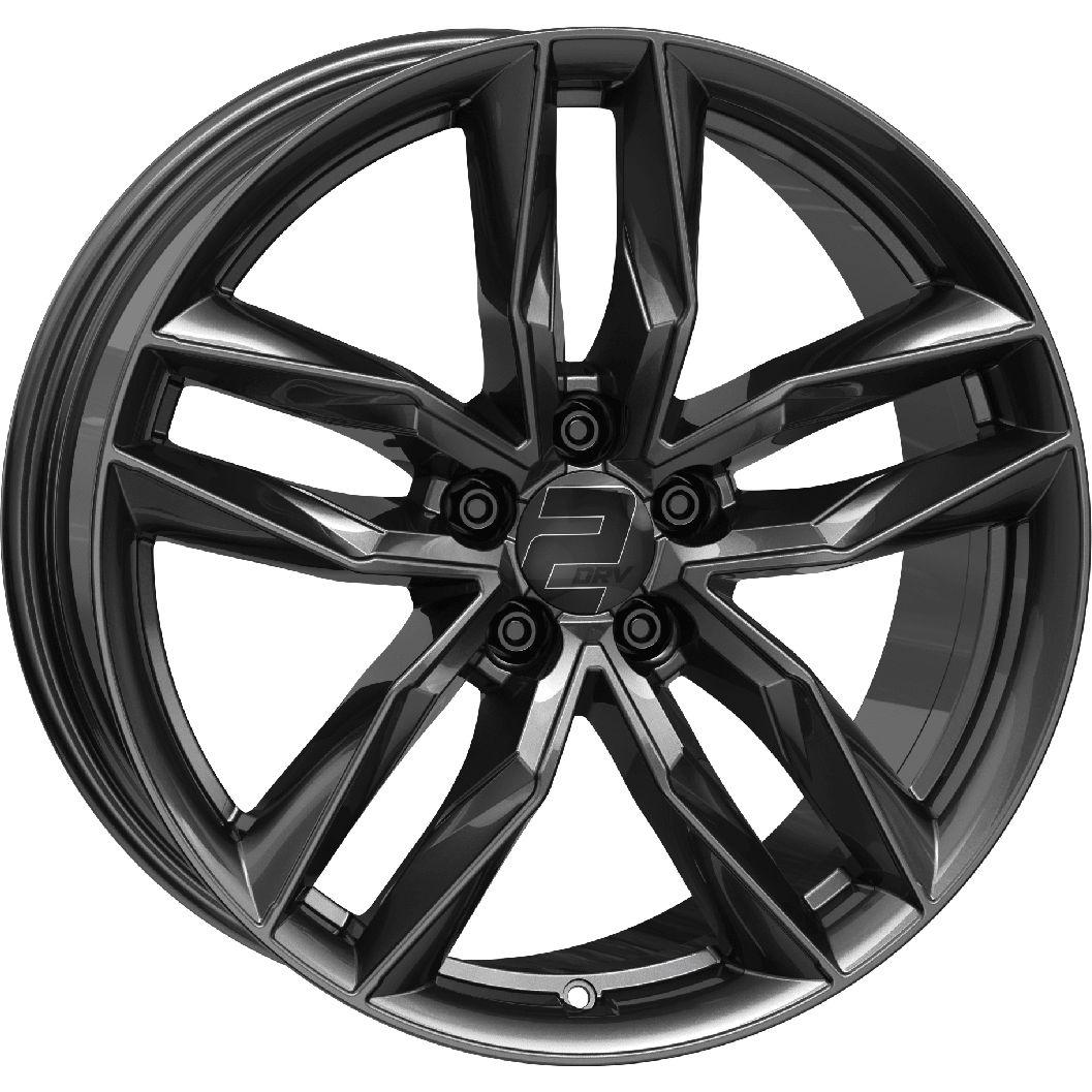 WHEELWORLD-2DRV WH40 dark gunmetal full painted 9.0Jx20 5x130 ET50