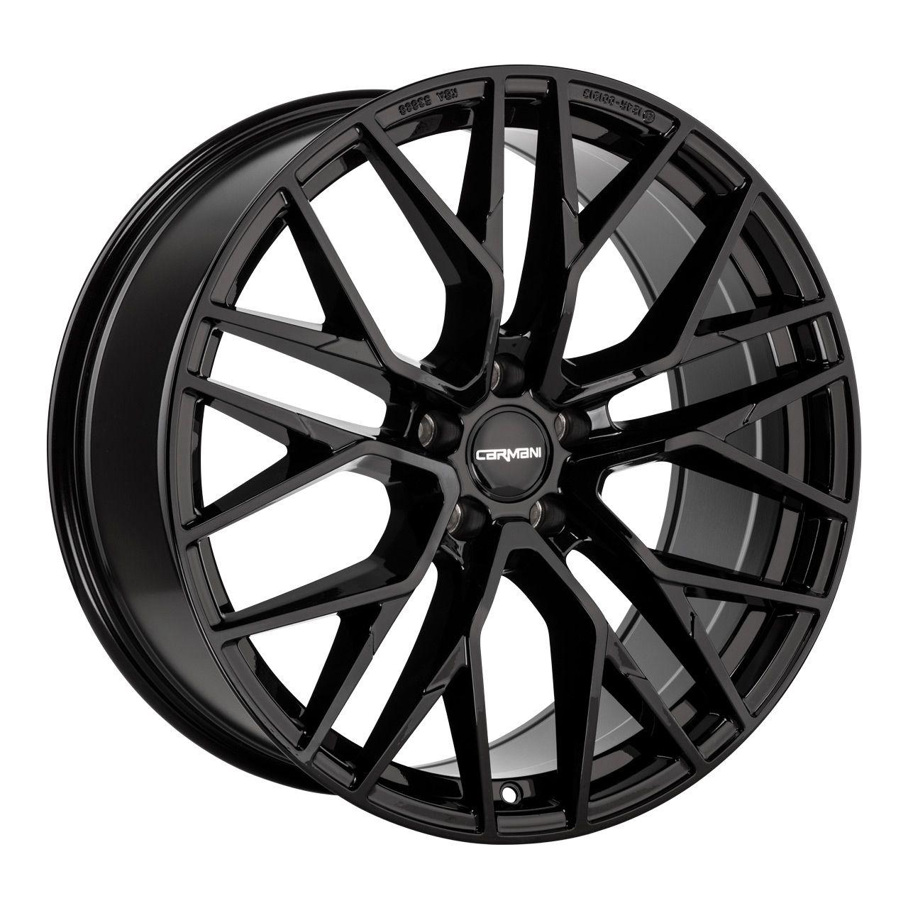 CARMANI CA 20 LUDWIG black matt 6.5Jx16 5x100 ET38