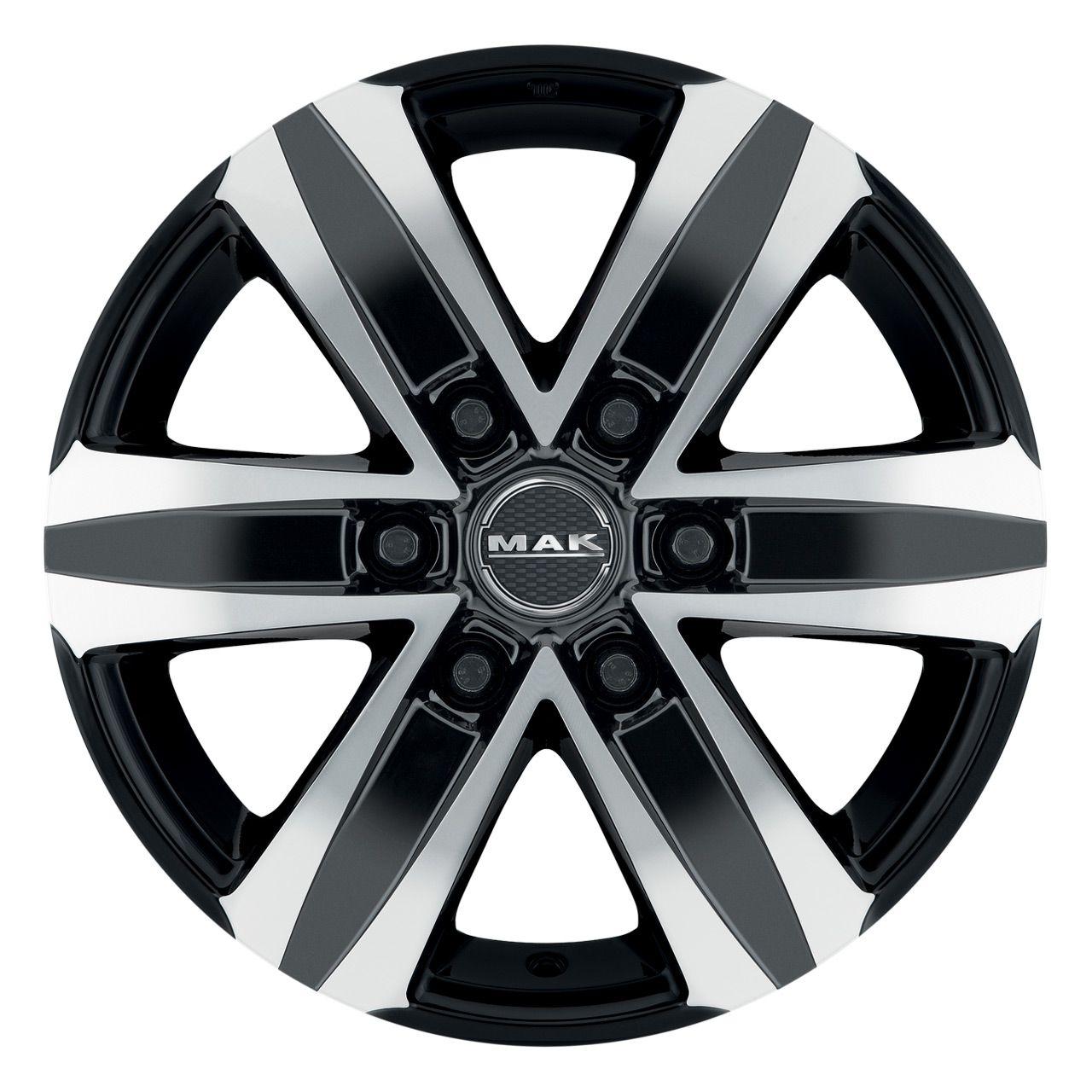 MAK STONE 6 black mirror 8.0Jx18 6x139.7 ET35