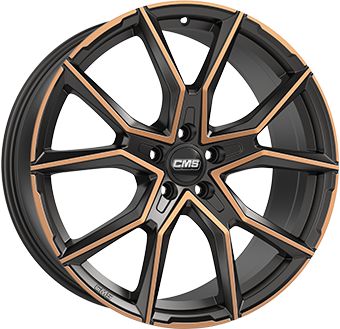 CMS C33-DBC diamond black copper 8.0Jx18 5x100 ET40