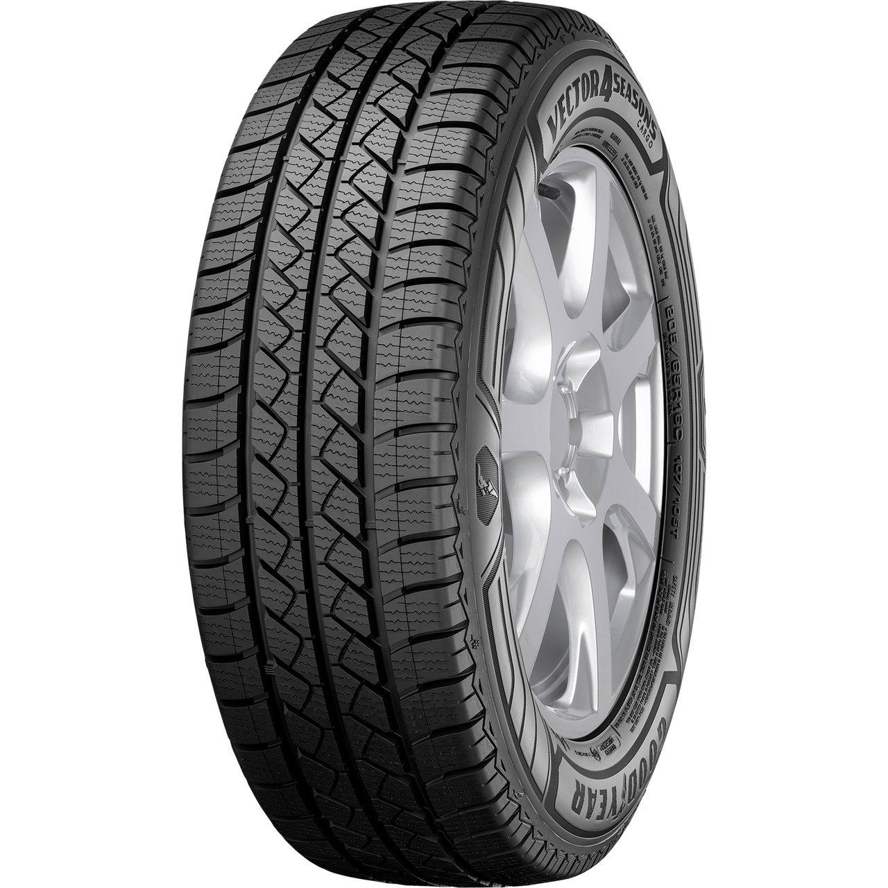 GOODYEAR VECTOR 4SEASONS CARGO (EVR) 215/75R16C 116T (EVR) MFS BSW