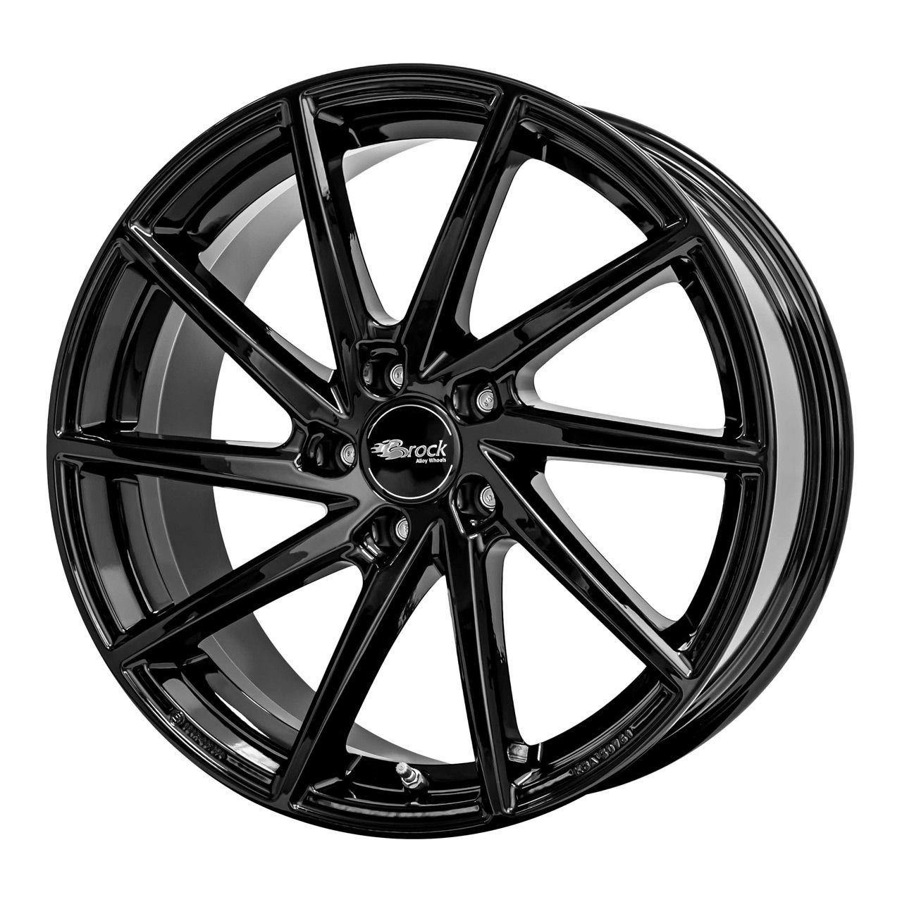BROCK B37 schwarz glanz (sg) 8.0Jx18 5x112 ET35