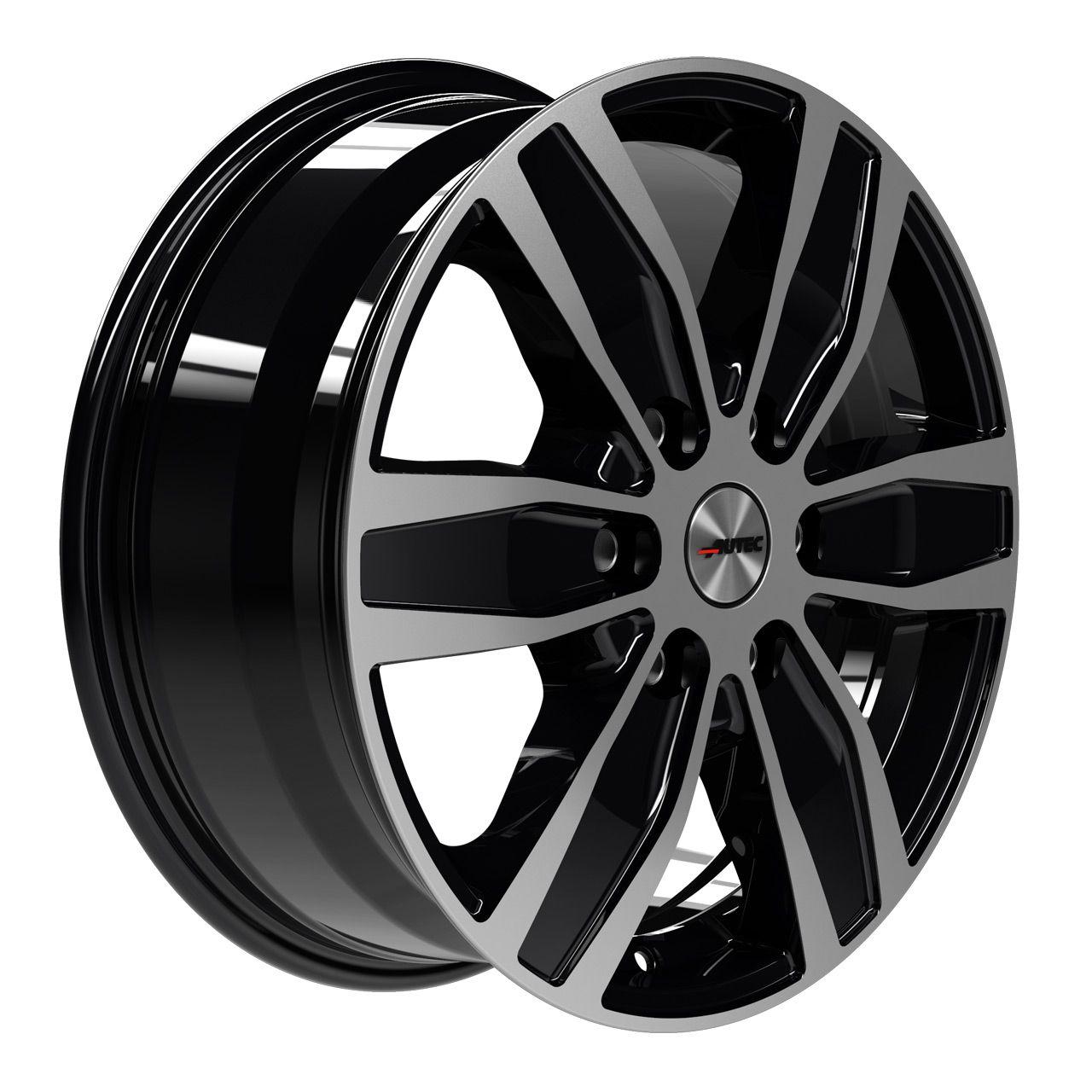 AUTEC TYP Q - QUANTRO 6L schwarz poliert 7.0Jx17 6x139.7 ET57