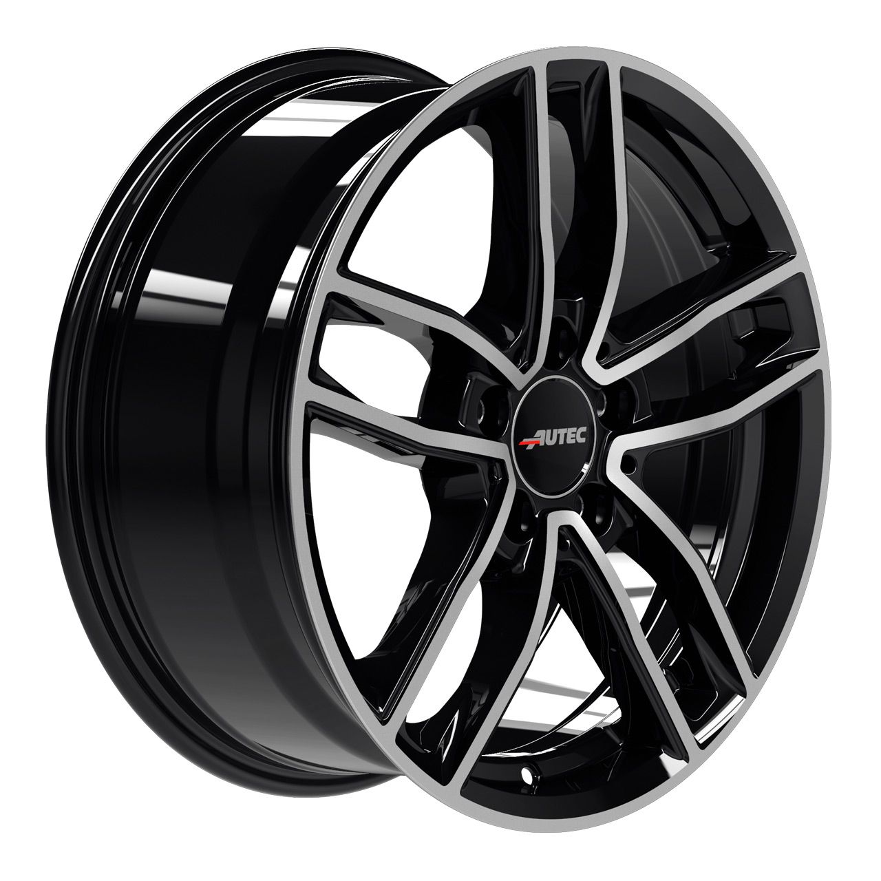 AUTEC TYP MC - MERCADOR schwarz poliert 7.5Jx18 5x112 ET40