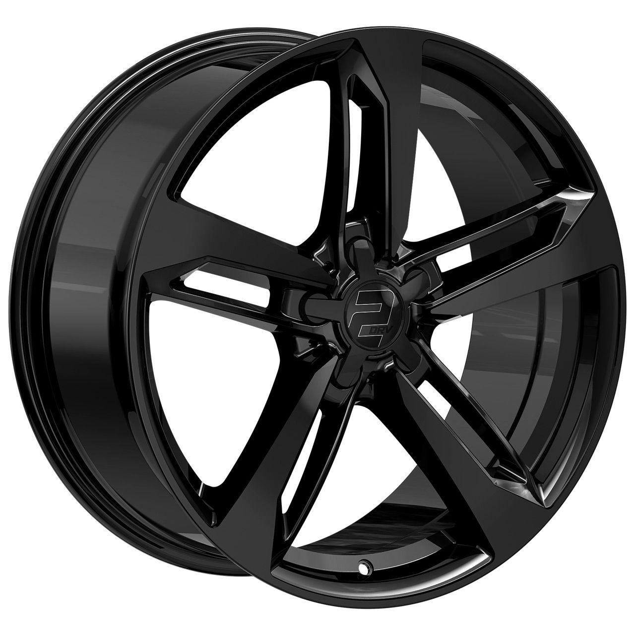 WHEELWORLD-2DRV WH36 black glossy painted 8.5Jx19 5x112 ET30