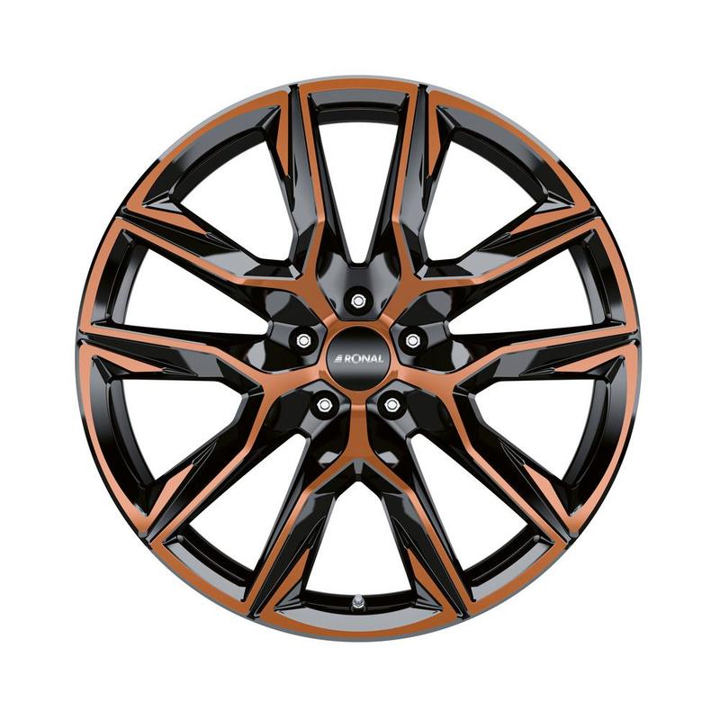 RONAL RONAL R71 jetblack-copper matt 8.5Jx20 5x112 ET20
