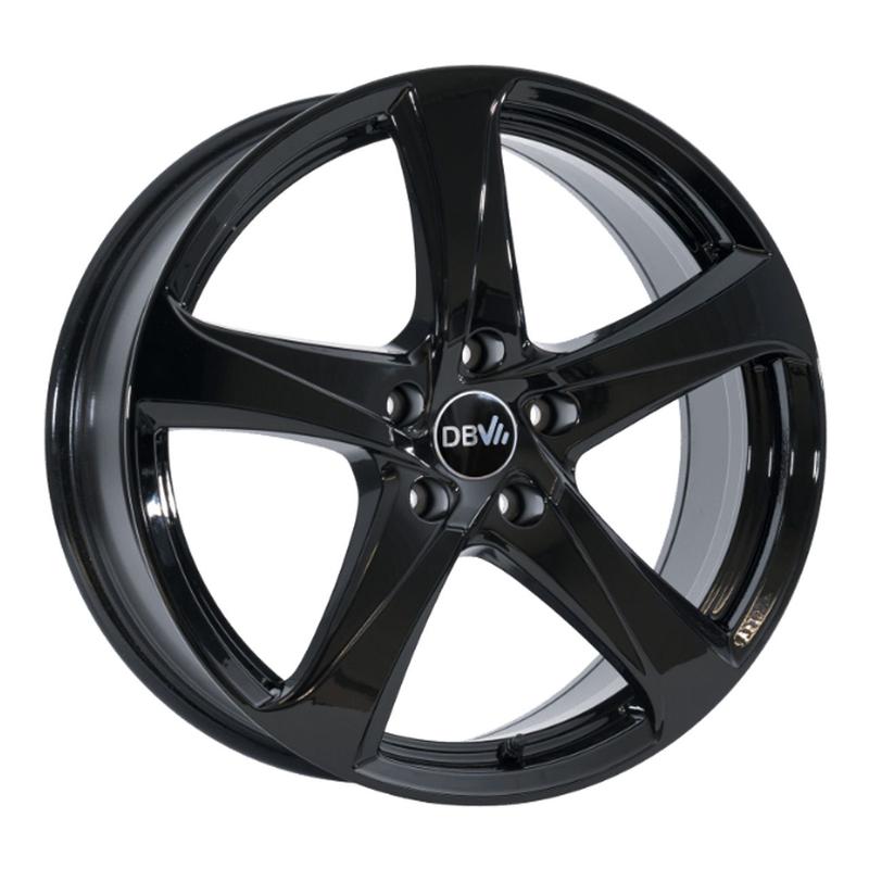 DBV 5SP 001 schwarz 7.5Jx17 5x112 ET48