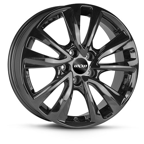 OXXO WHEELS OBERON 5 BLACK black 7.0Jx18 5x108 ET48