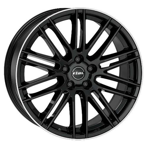 RIAL KIBOX diamantschwarz hornpoliert 9.0Jx20 5x112 ET52