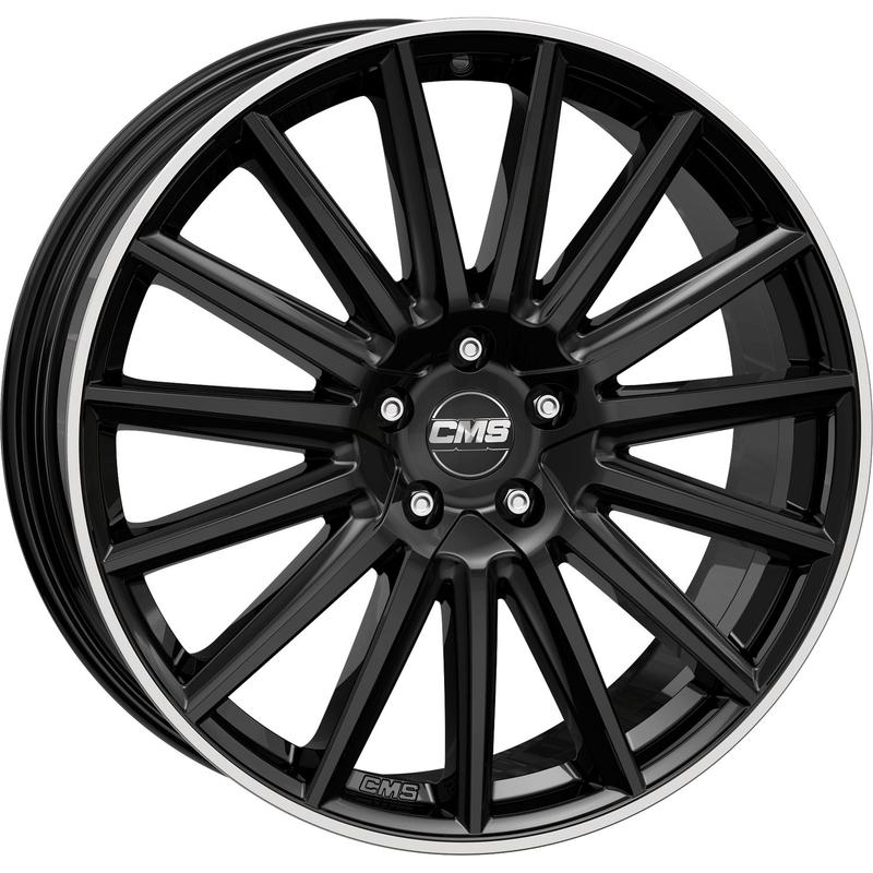 CMS C23-DRB ECE diamant Horn schwarz glanz 8.0Jx18 5x112 ET32.5