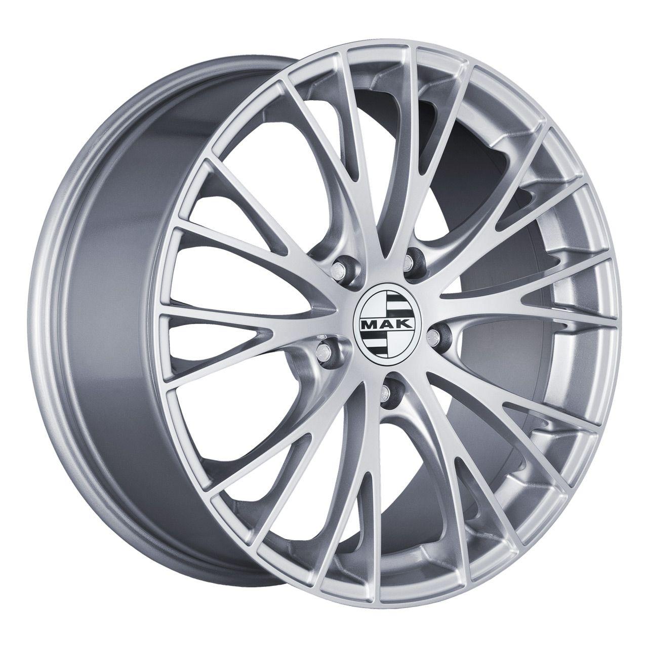MAK RENNEN silber 11.0Jx19 5x130 ET50