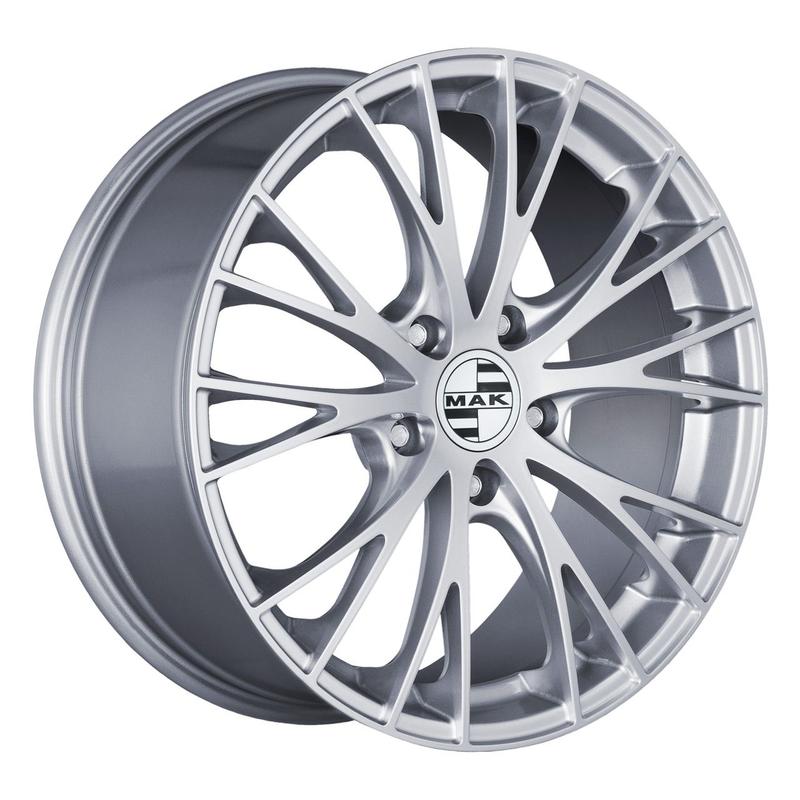 MAK RENNEN silber 9.5Jx19 5x130 ET64