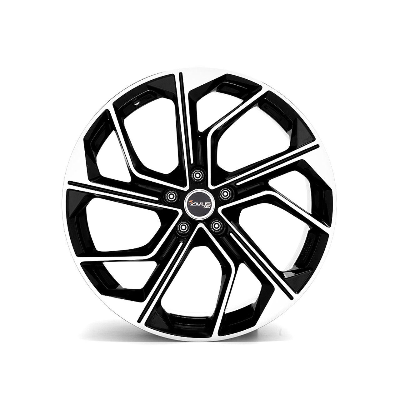 AVUS RACING AC-522 black polished 9.0Jx20 5x112 ET20
