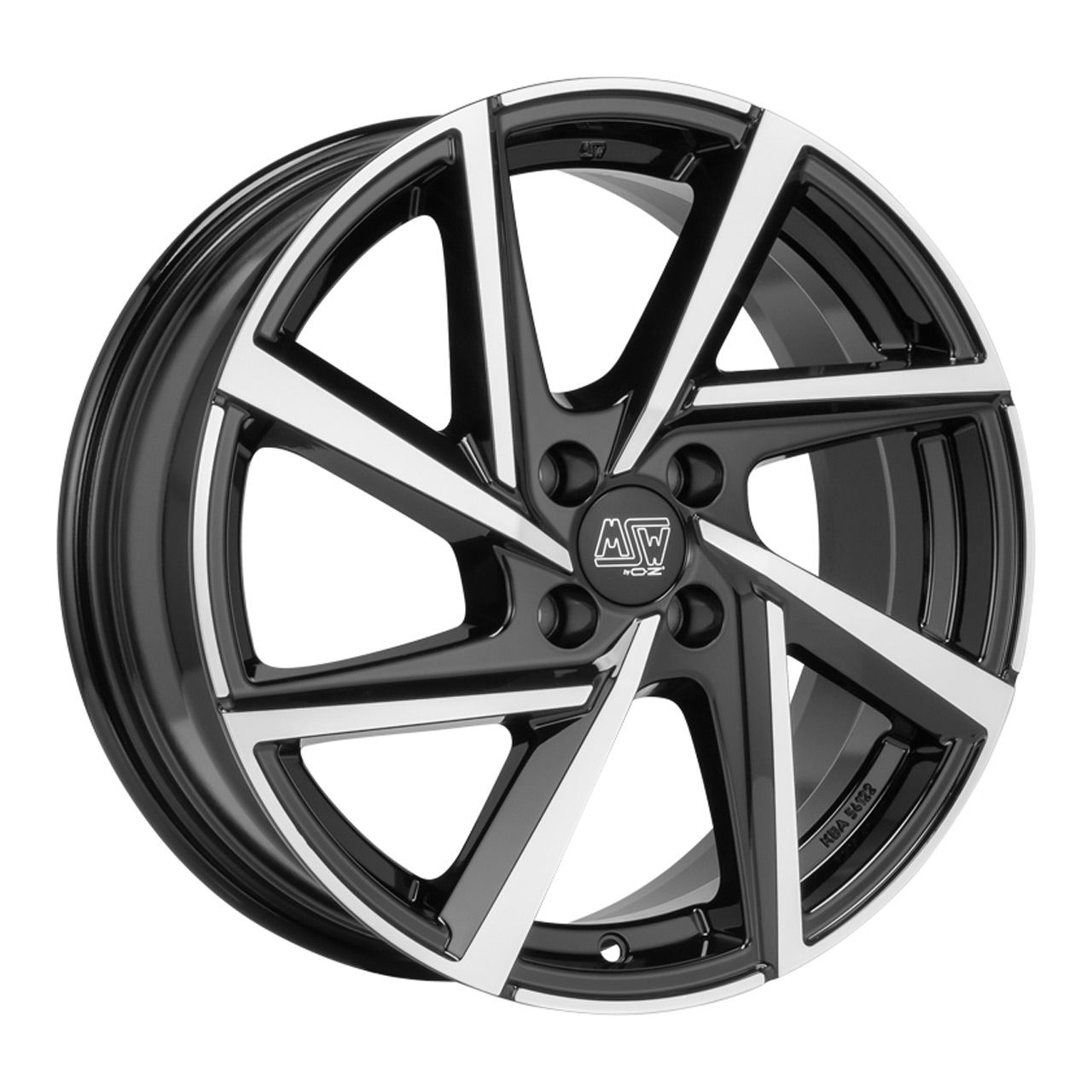 MSW (OZ) MSW 80/4 gloss black full polished 6.5Jx16 4x108 ET37.5