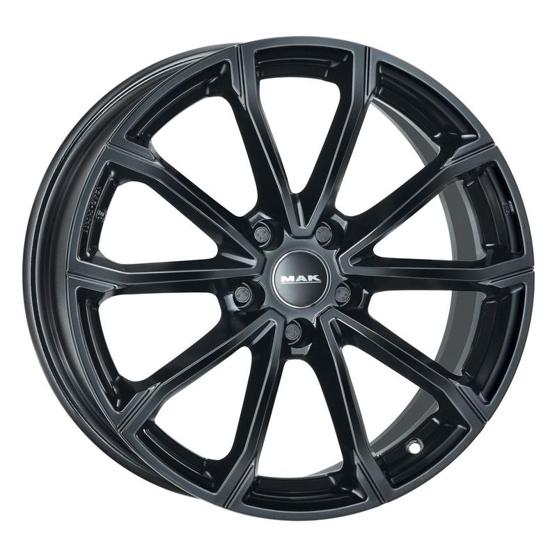 MAK DAVINCI gloss black 7.5Jx17 5x112 ET49