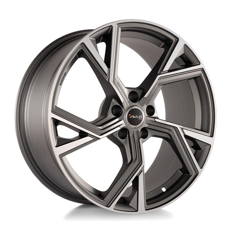 AVUS RACING AF20 matt anthracite polished 9.0Jx20 5x112 ET33