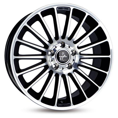 KESKIN WHEELS KT15 SPEED black front polished 7.0Jx17 5x112 ET48