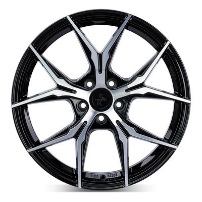 KESKIN WHEELS KT19N black front polished 8.5Jx19 5x112 ET30