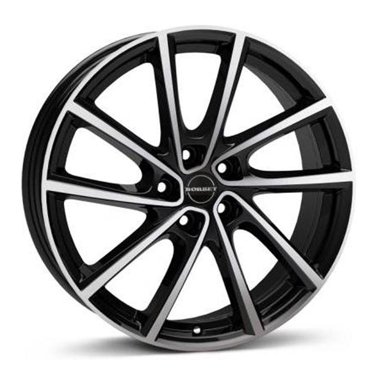 BORBET DESIGN V black glossy 7.0Jx18 5x112 ET54