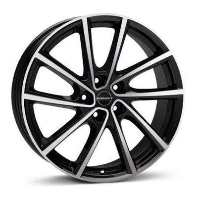 BORBET DESIGN V black glossy 7.0Jx18 5x112 ET54