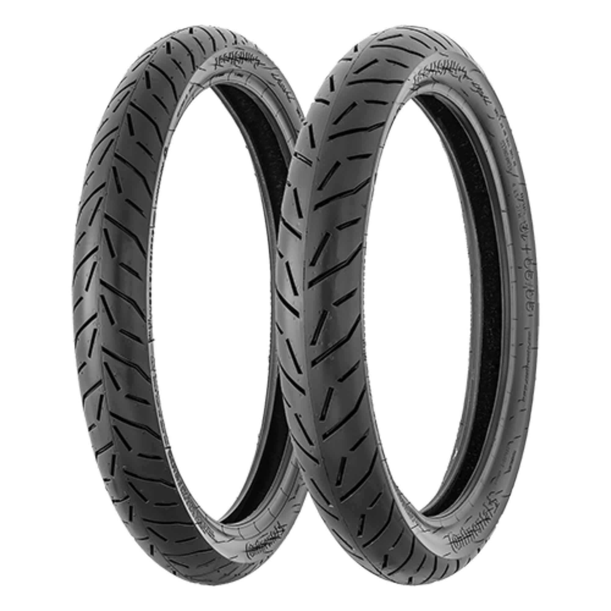 CONTINENTAL 100/90 - 17 M/C TL  55P CONTISTREET BSW