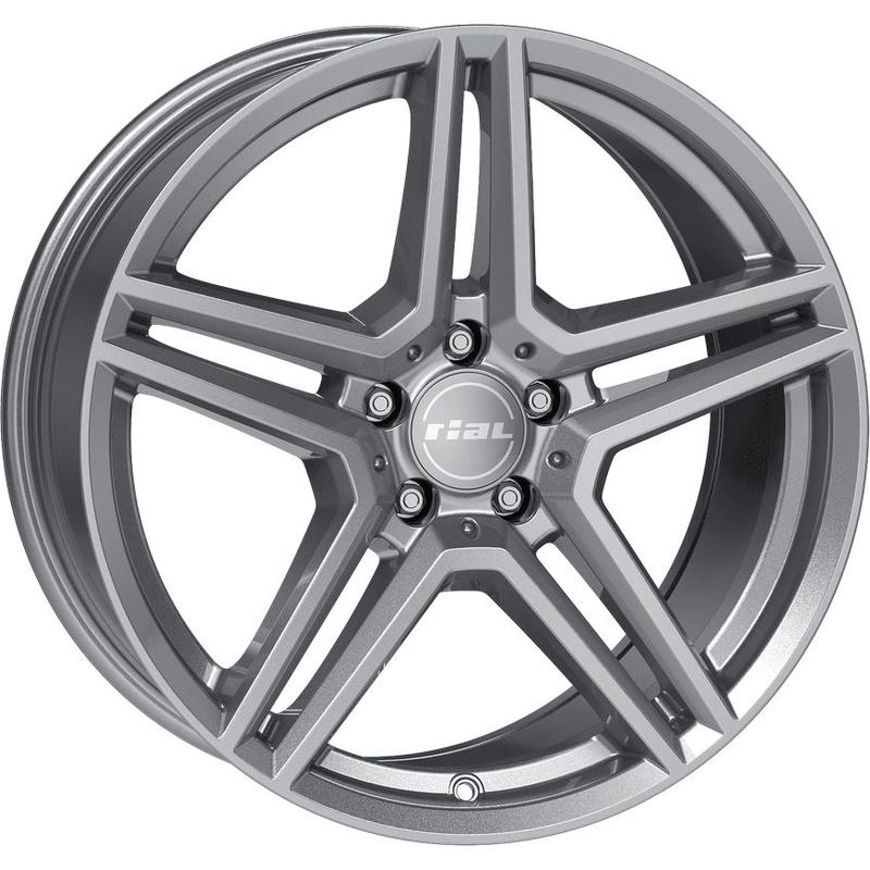 RIAL M10 metal-grey 8.0Jx17 5x112 ET58