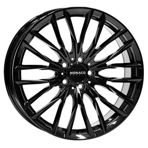 MONACO WHEELS MONACO GP2 black glossy 8.5Jx19 5x114.3 ET40