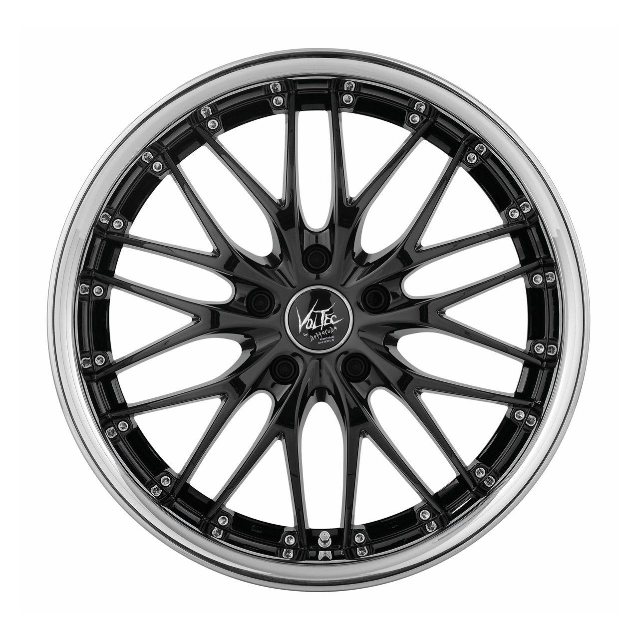 BARRACUDA VOLTEC T6 Higloss black inox lip 8.5Jx19 5x112 ET33