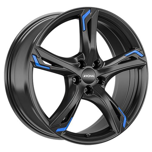 RONAL RONAL R62 BLUE jetblack 8.0Jx19 5x112 ET35
