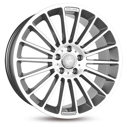 KESKIN WHEELS KT15 SPEED palladium front polished 8.5Jx19 5x112 ET30