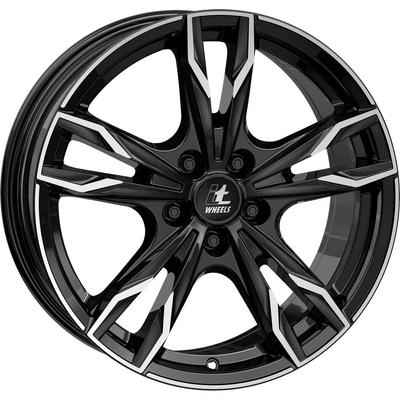 ITWHEELS GINA gloss black polished 8.5x20 5x114.3 ET49