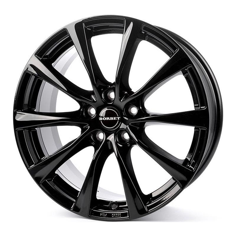 BORBET DESIGN RE schwarz glänzend 7.0Jx16 5x114.3 ET50
