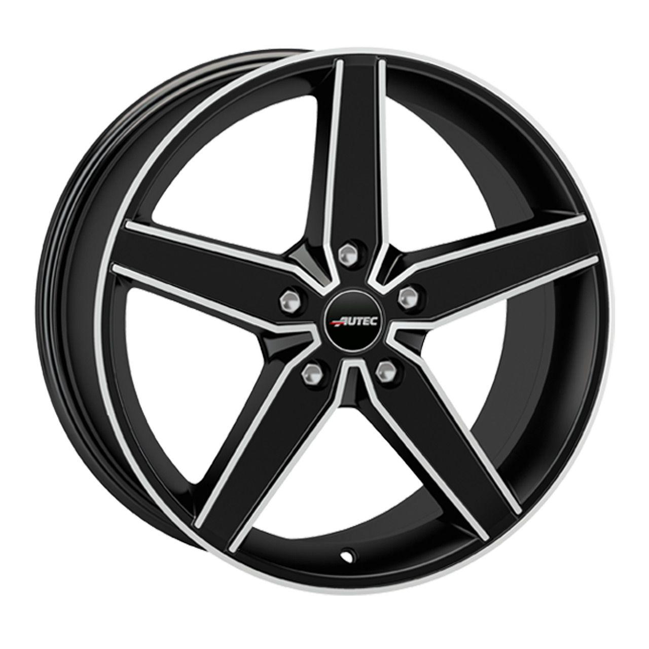 AUTEC TYP D - DELANO schwarzmatt poliert 8.0Jx18 5x112 ET45