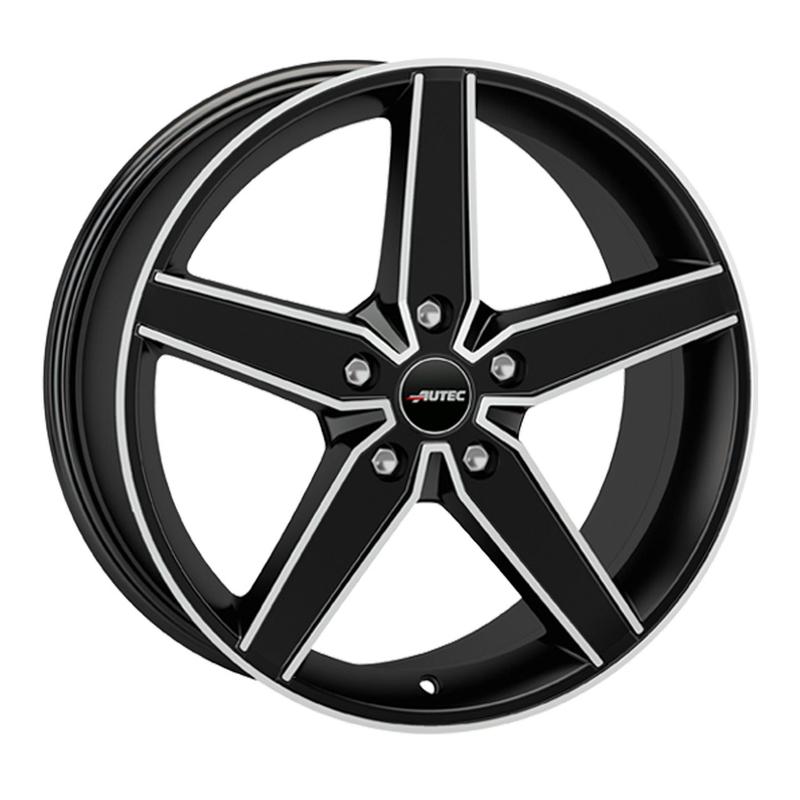 AUTEC TYP D - DELANO schwarzmatt poliert 8.0Jx19 5x112 ET45