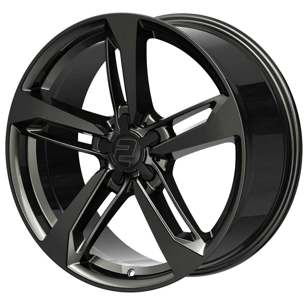 WHEELWORLD-2DRV WH36 dark gunmetal full painted 8.0Jx18 5x112 ET30