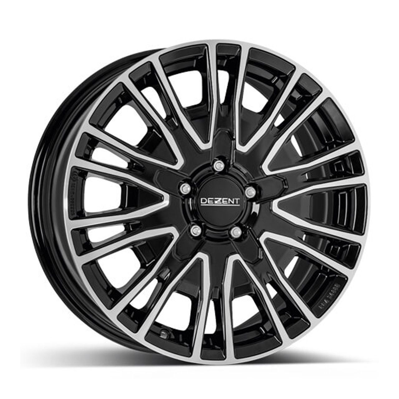 DEZENT DEZENT KE DARK black polished 7.5Jx18 5x160 ET56