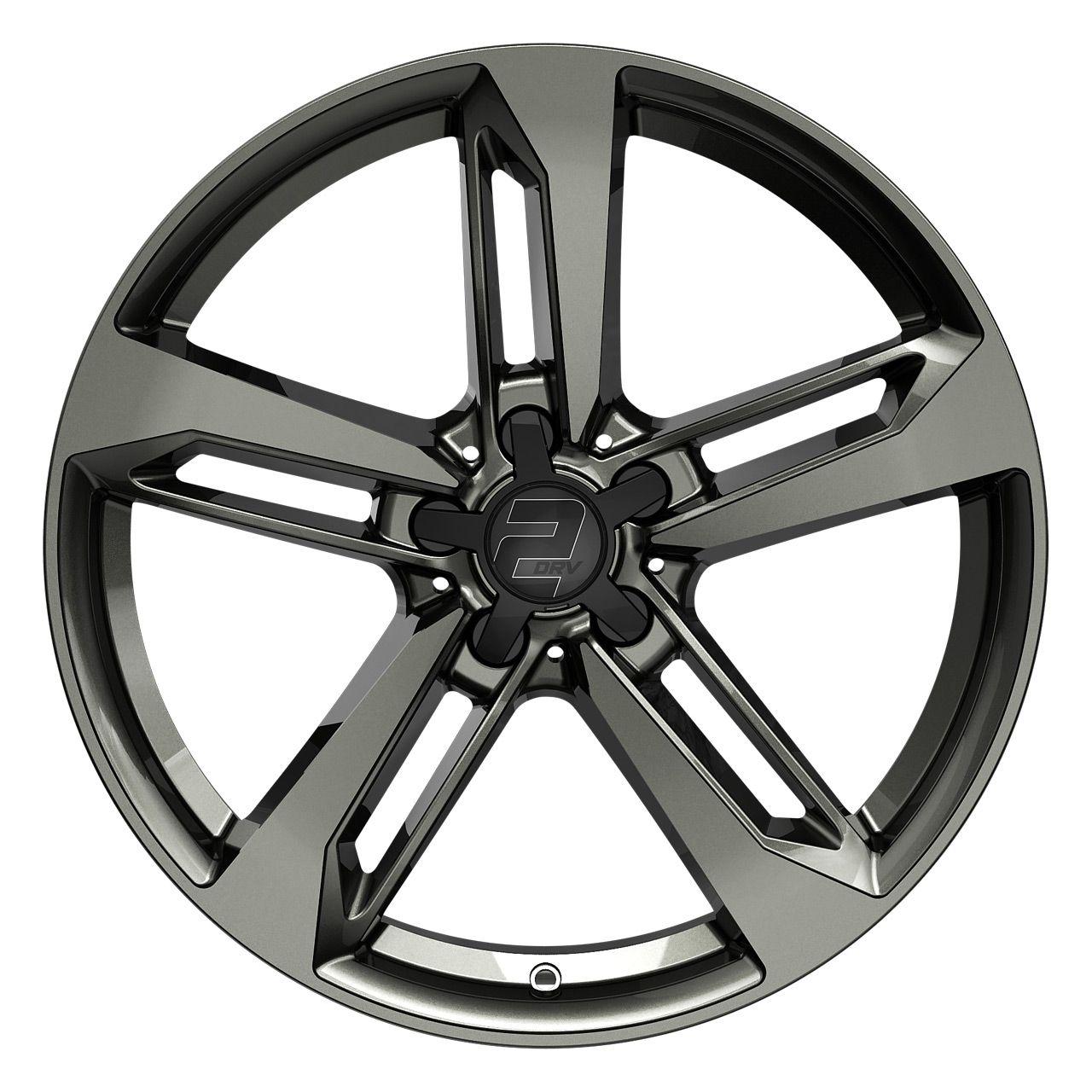 WHEELWORLD-2DRV WH36 dark gunmetal full painted 8.0Jx18 5x112 ET30
