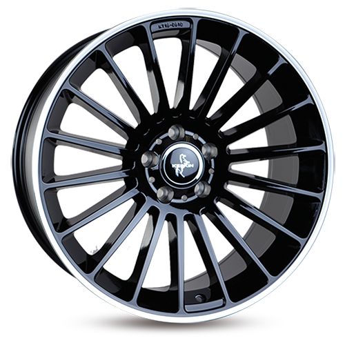 KESKIN WHEELS KT15 SPEED black lip polished 7.0Jx16 5x120 ET35