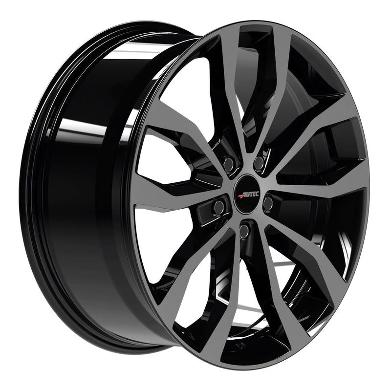 AUTEC TYP U - UTECA schwarz poliert 7.5Jx17 5x112 ET36