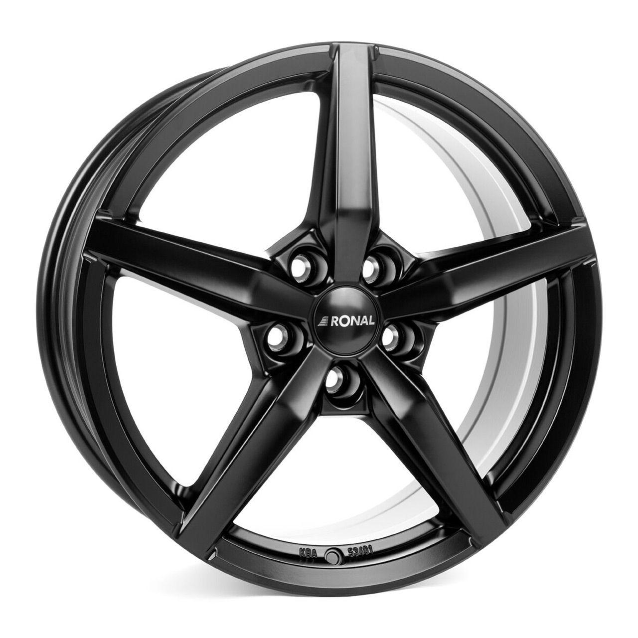 RONAL RONAL R69 jetblack-matt 8.0Jx18 5x112 ET35