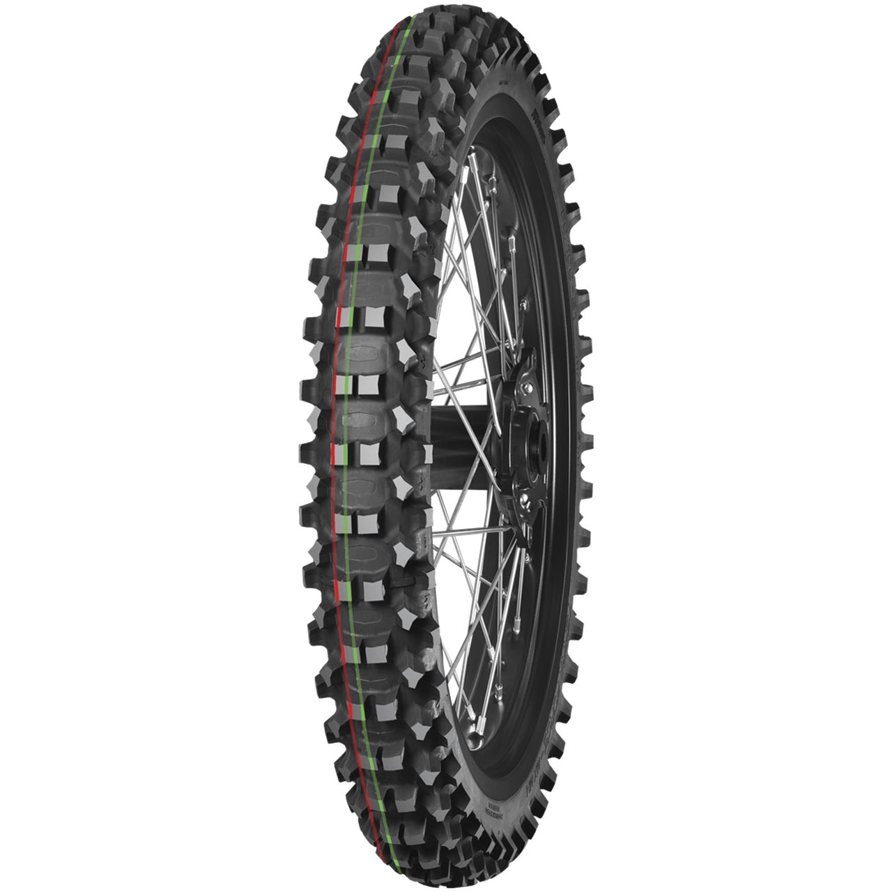 MITAS 110/90 - 19 TT 62M TERRA FORCE-MX MH (RED-GREEN) (MEDIUM/HARD) NHS (SLO)