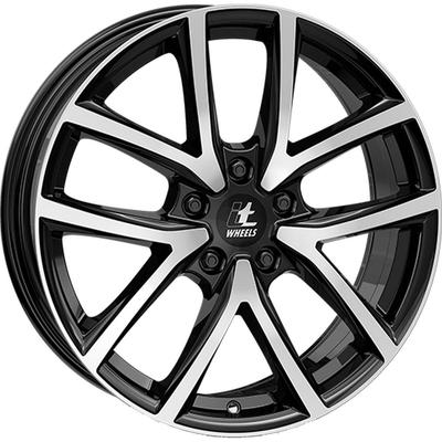 ITWHEELS MIRA shiny black polished front 6.5Jx16 5x100 ET40