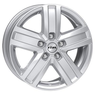 RIAL TRANSPORTER 6-LOCH polarsilber 6.5Jx16 6x130 ET62